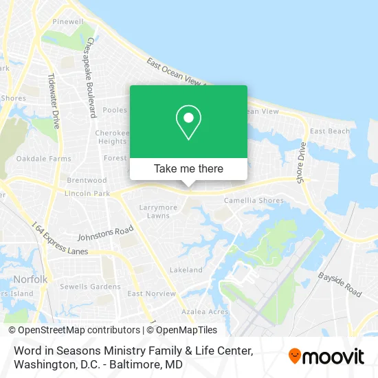 Word in Seasons Ministry Family & Life Center map