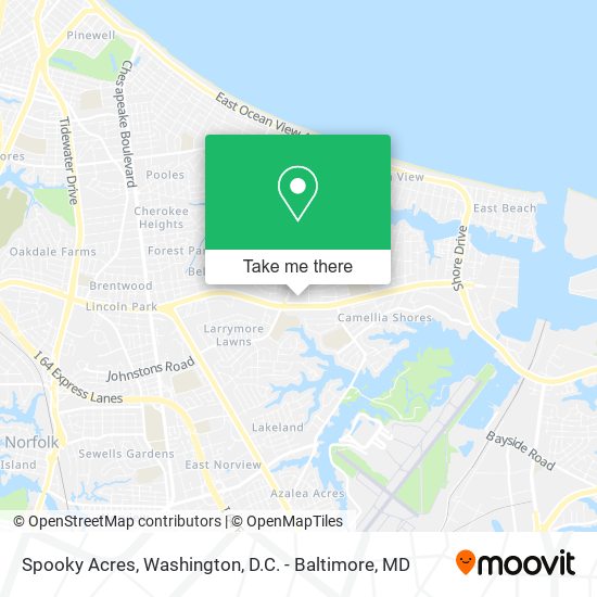 Spooky Acres map