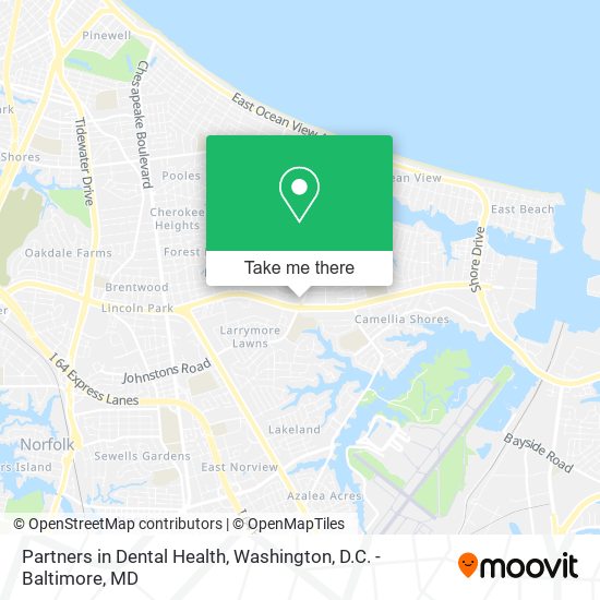 Mapa de Partners in Dental Health