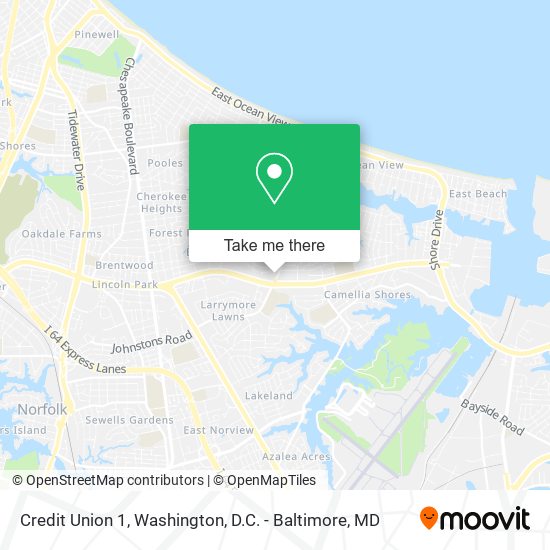 Credit Union 1 map