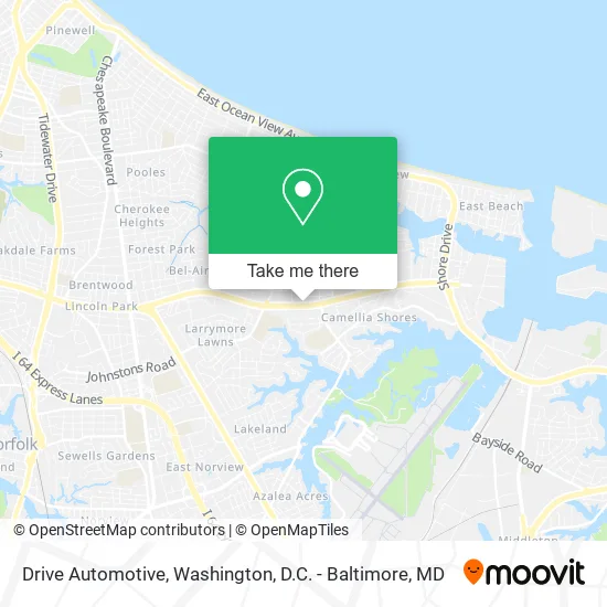Drive Automotive map