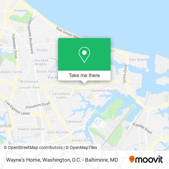 Wayne's Home map