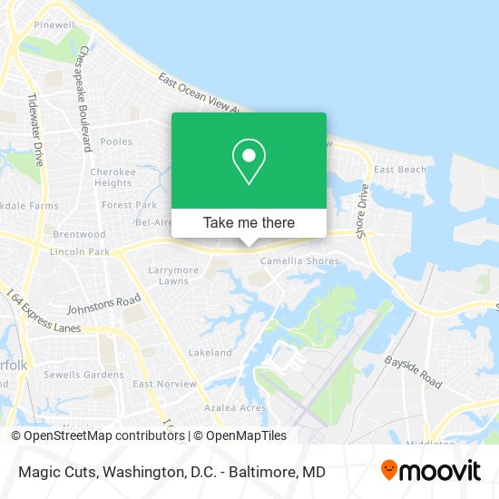Magic Cuts map