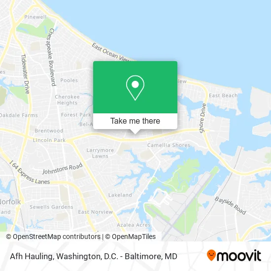 Afh Hauling map