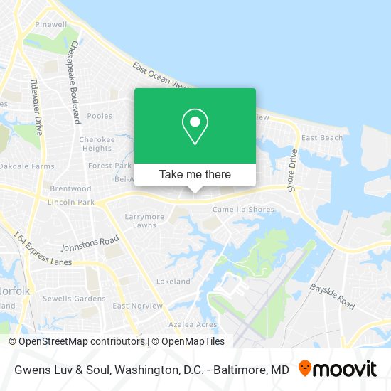 Gwens Luv & Soul map