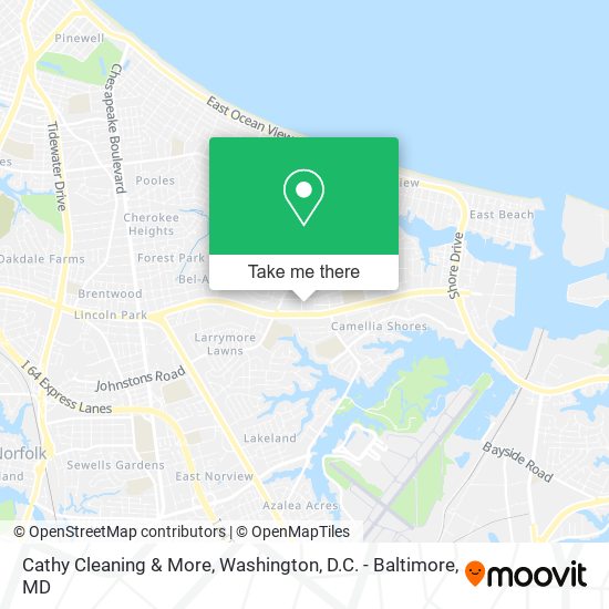 Cathy Cleaning & More map