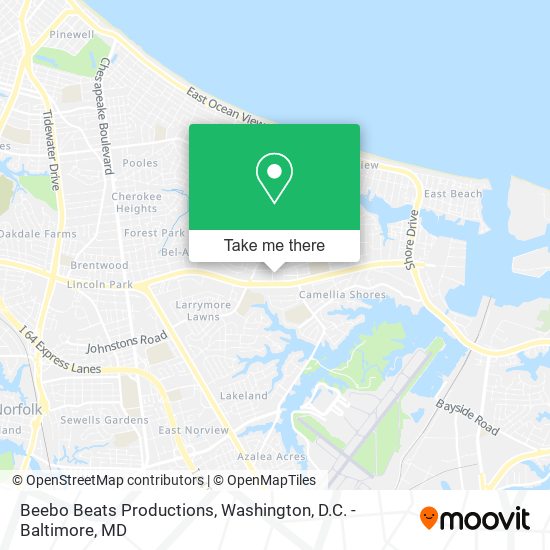 Beebo Beats Productions map