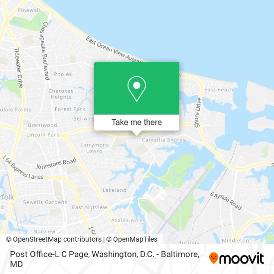 Post Office-L C Page map