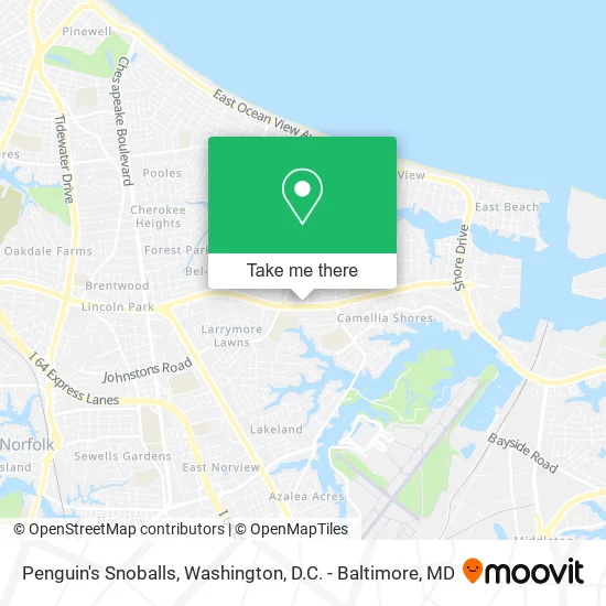 Mapa de Penguin's Snoballs