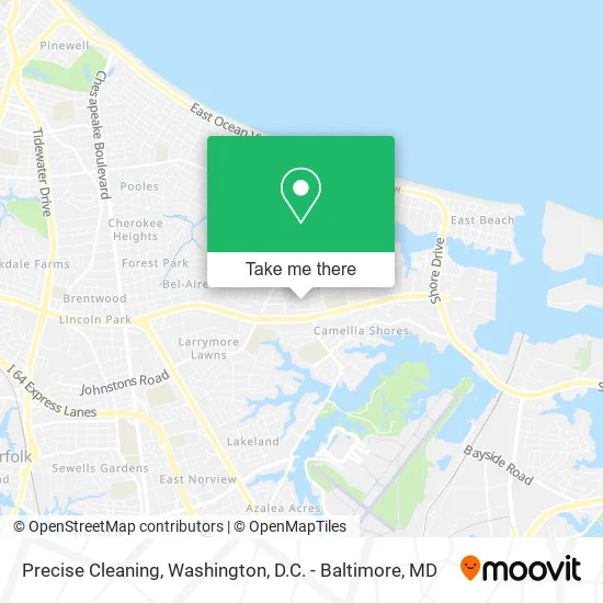 Precise Cleaning map