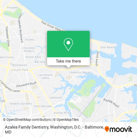 Mapa de Azalea Family Dentistry