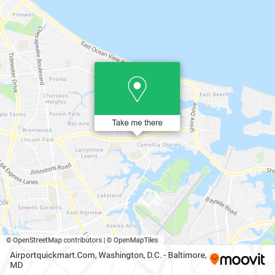 Airportquickmart.Com map