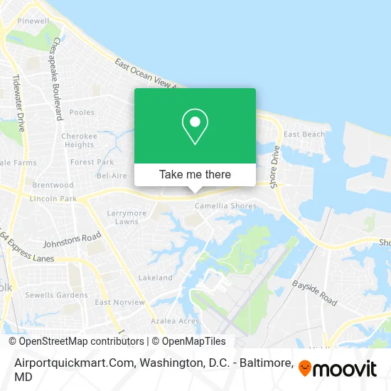 Airportquickmart.Com map