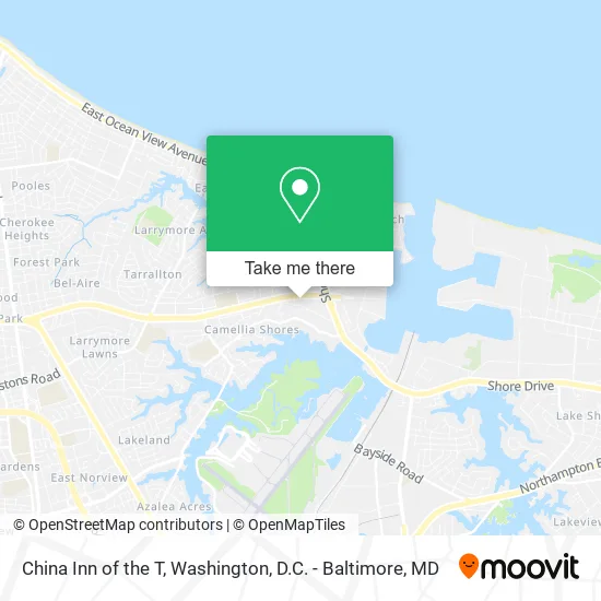 China Inn of the T map