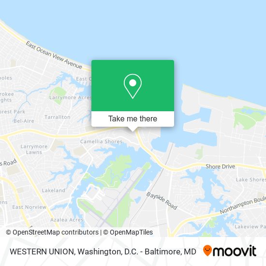 Mapa de WESTERN UNION