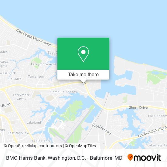 BMO Harris Bank map