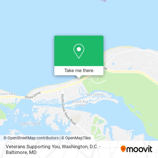 Mapa de Veterans Supporting You