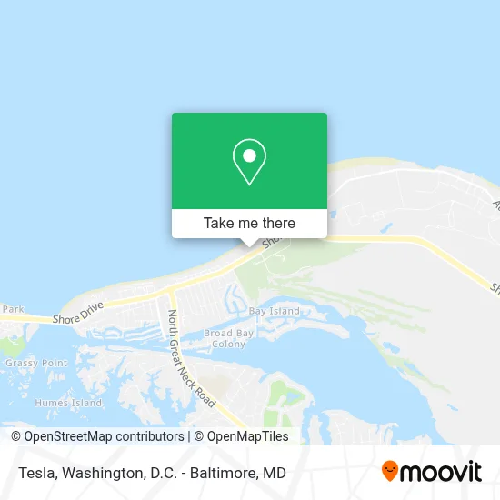 Tesla map