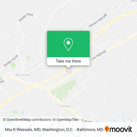 Mia R Wessels, MD map
