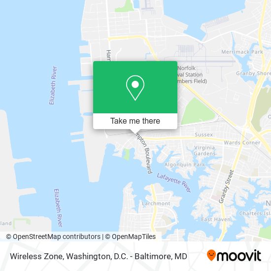 Wireless Zone map
