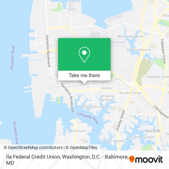 Mapa de Ila Federal Credit Union