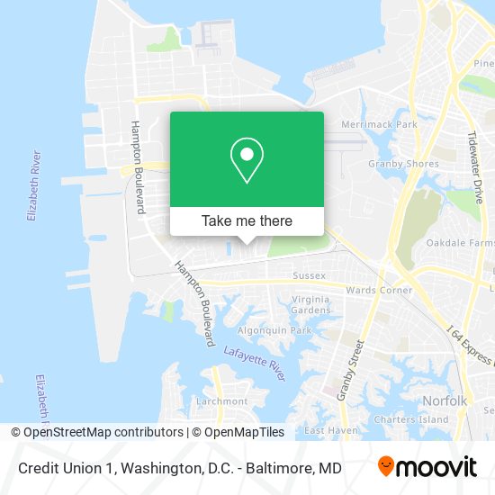 Credit Union 1 map