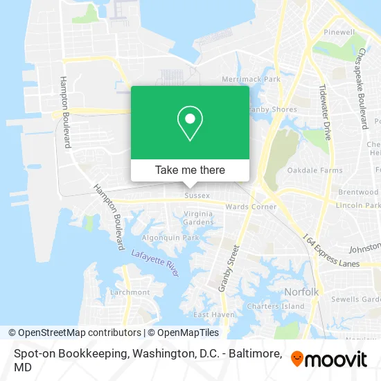 Spot-on Bookkeeping map