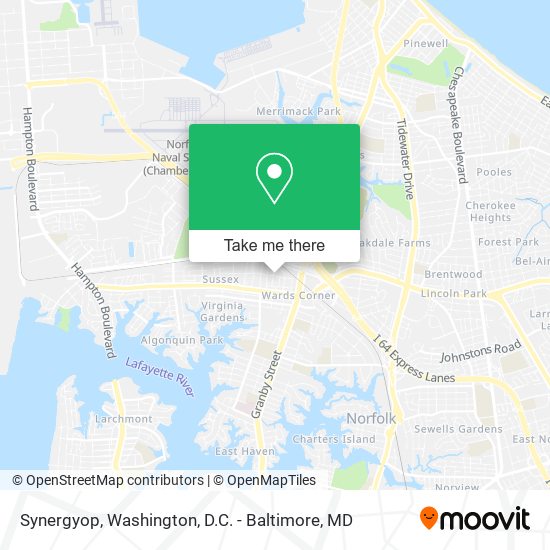 Synergyop map