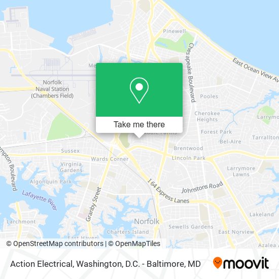 Action Electrical map