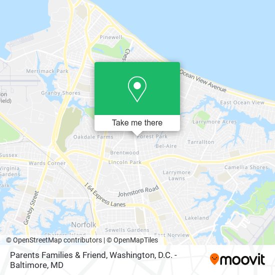 Parents Families & Friend map