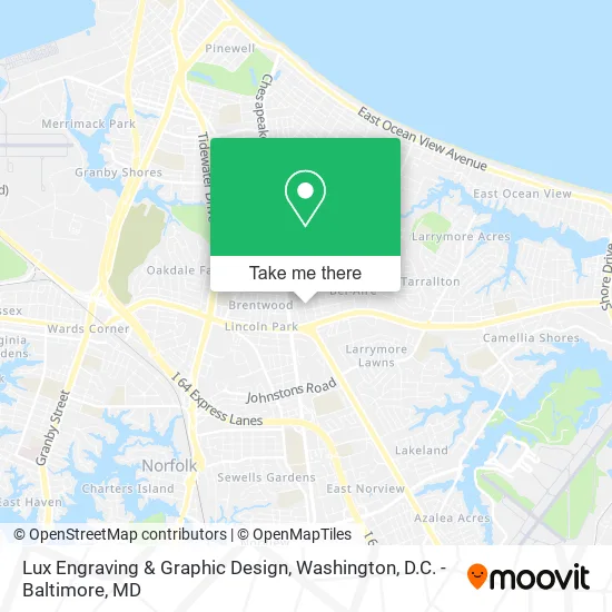 Lux Engraving & Graphic Design map