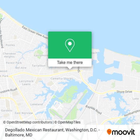 Degollado Mexican Restaurant map