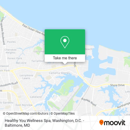 Healthy You Wellness Spa map