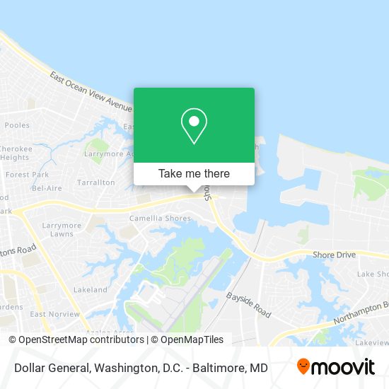 Dollar General map