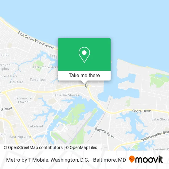 Metro by T-Mobile map