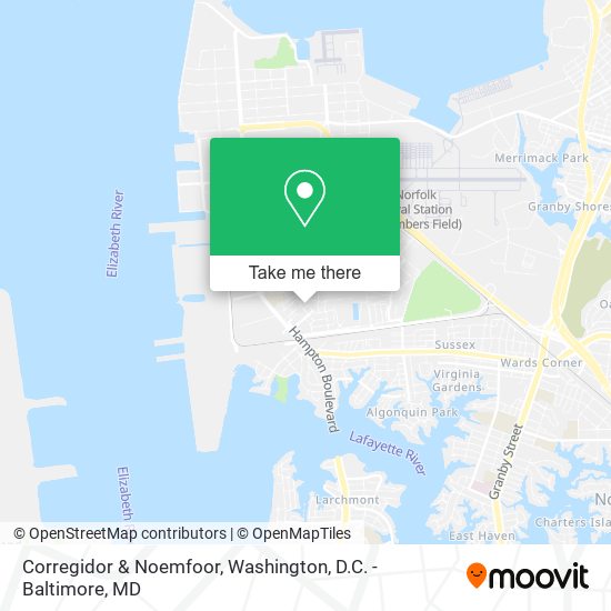 Mapa de Corregidor & Noemfoor