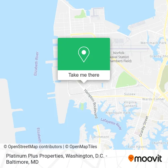 Platinum Plus Properties map