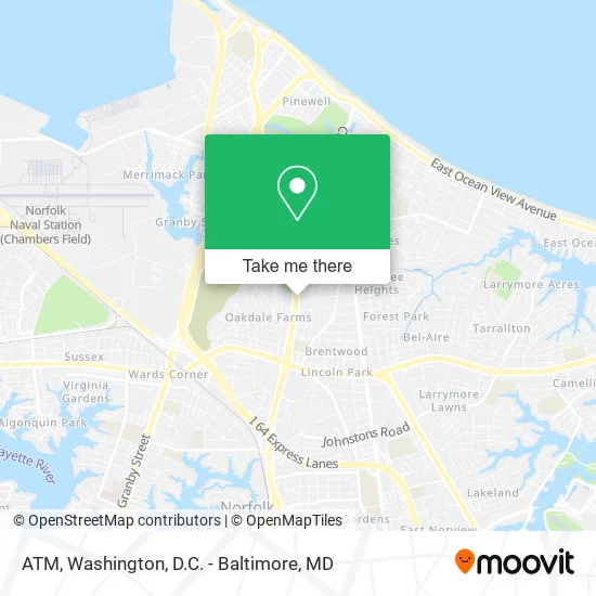 ATM map