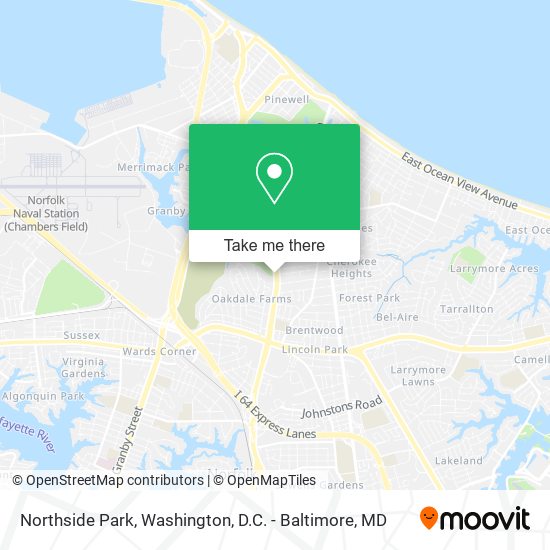 Northside Park map