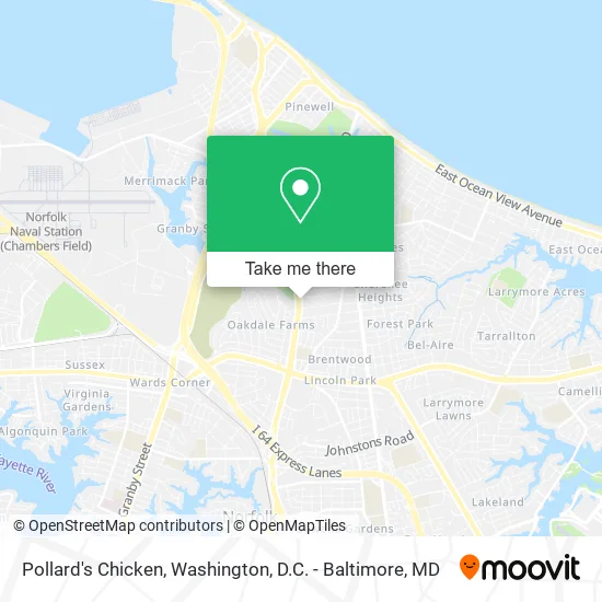Pollard's Chicken map