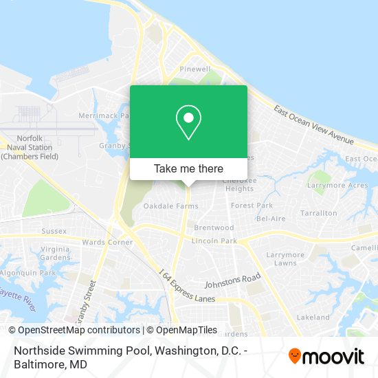 Northside Swimming Pool map