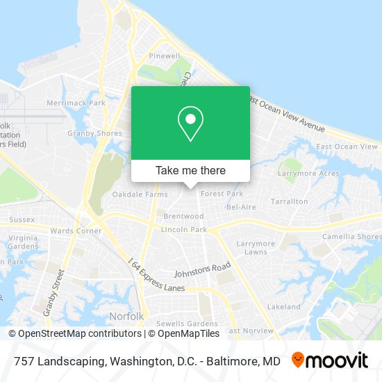 757 Landscaping map