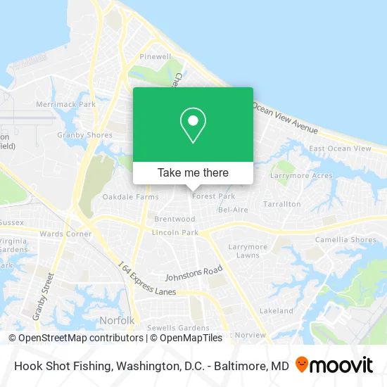 Hook Shot Fishing map