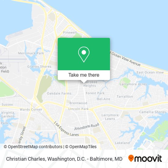 Christian Charles map