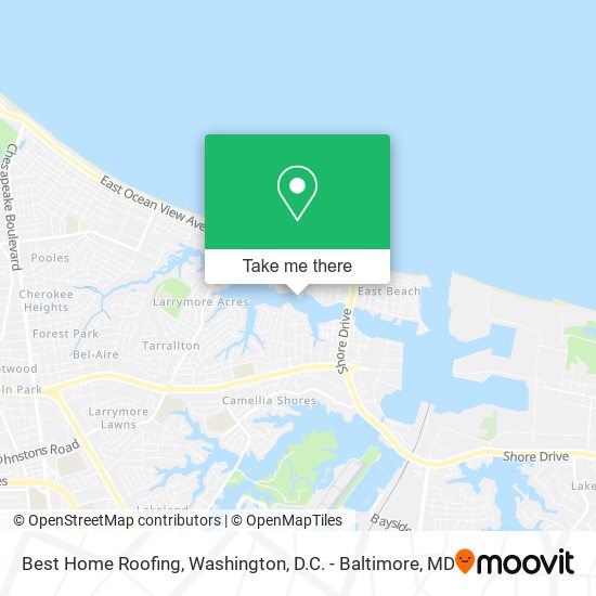 Mapa de Best Home Roofing