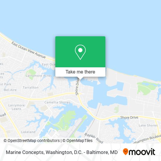 Marine Concepts map