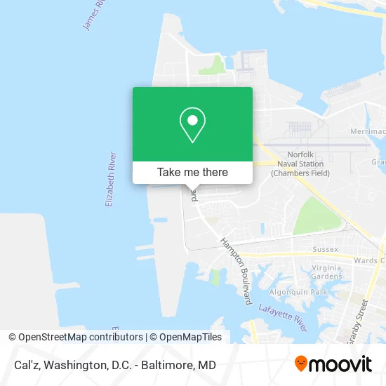 Cal'z map