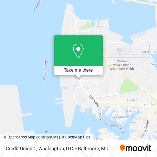 Mapa de Credit Union 1