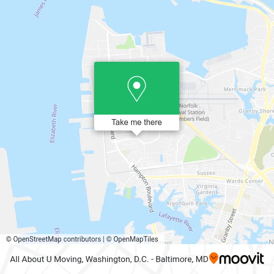 All About U Moving map