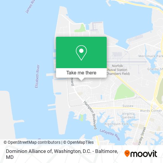 Dominion Alliance of map